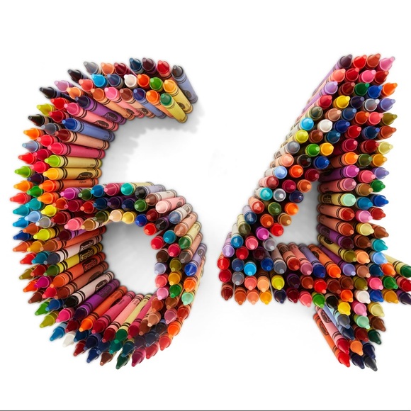 Brand New Crayola Happy 64th Birthday Collectors Tin & Confetti CrayonS - Picture 4 of 8